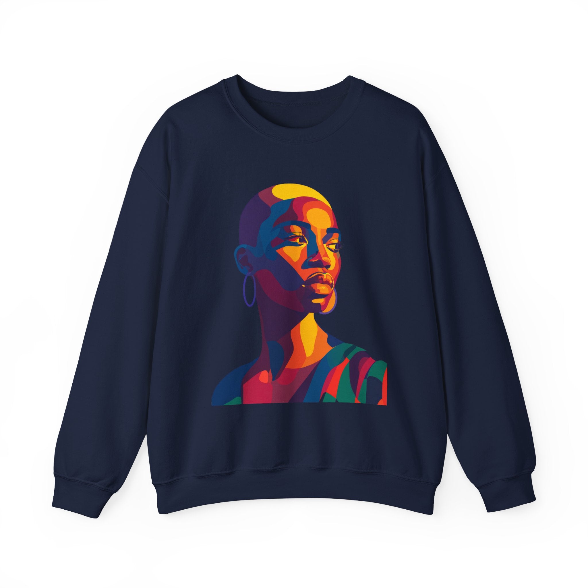 Bold Portrait Crewneck Sweatshirt