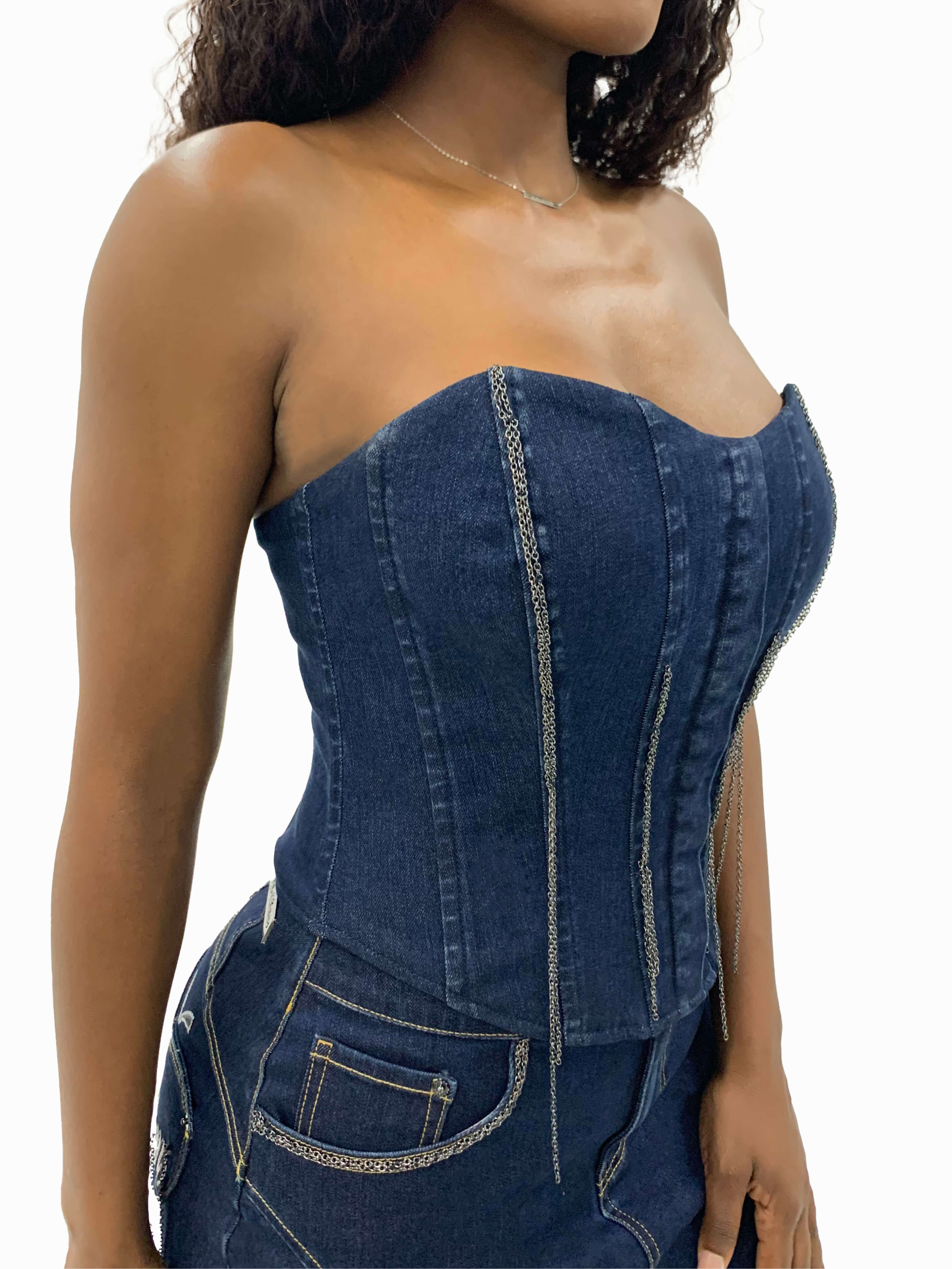 Chain Link Bustier